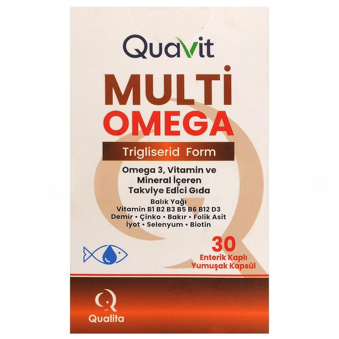 Quavit Multi Omega 30 Kapsül