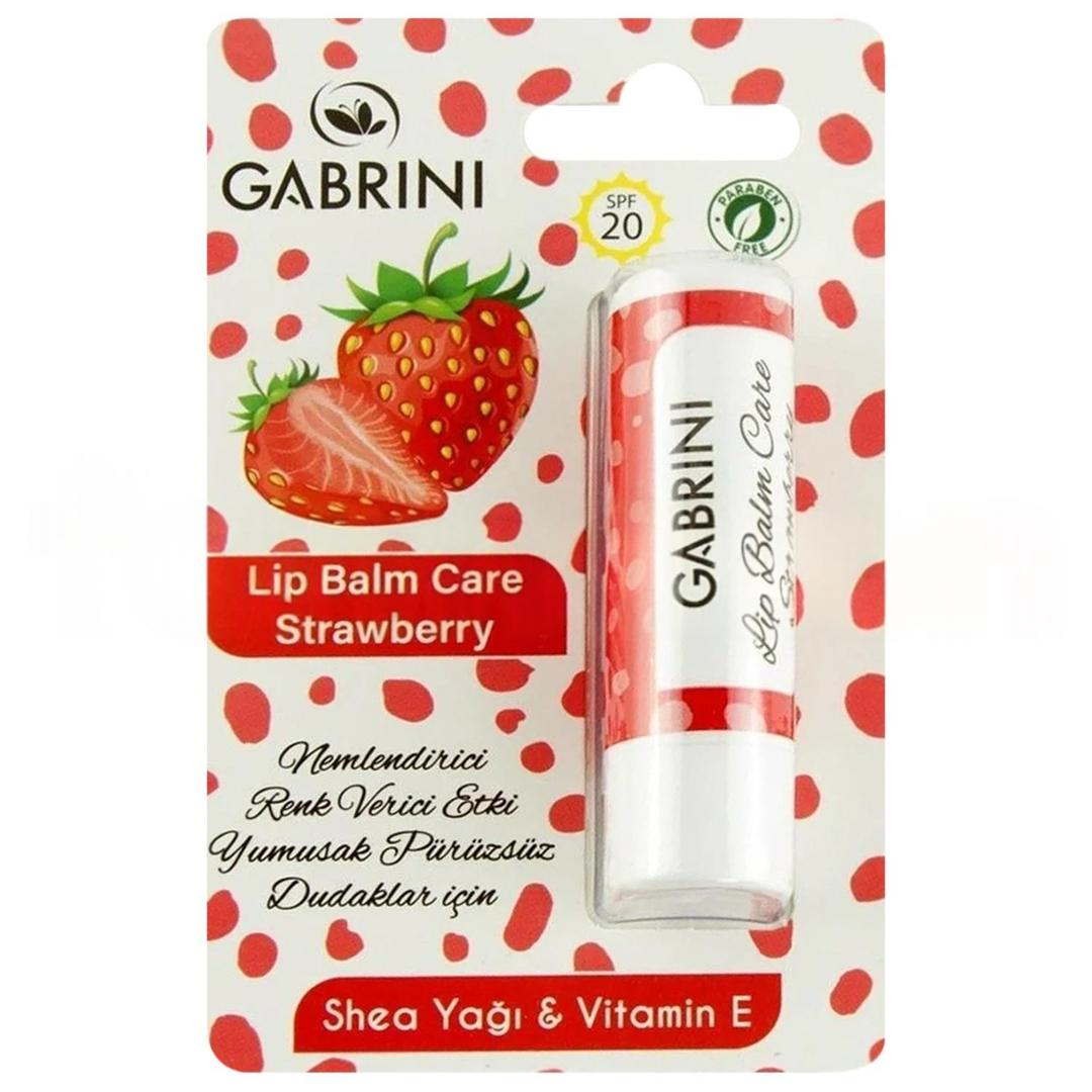Gabrini Lip Balm Care Strawberry 5 gr