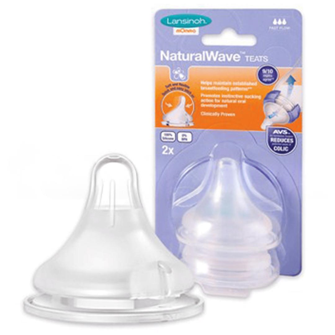 Lansinoh Natural Wave Biberon Emziği Orta Akışlı