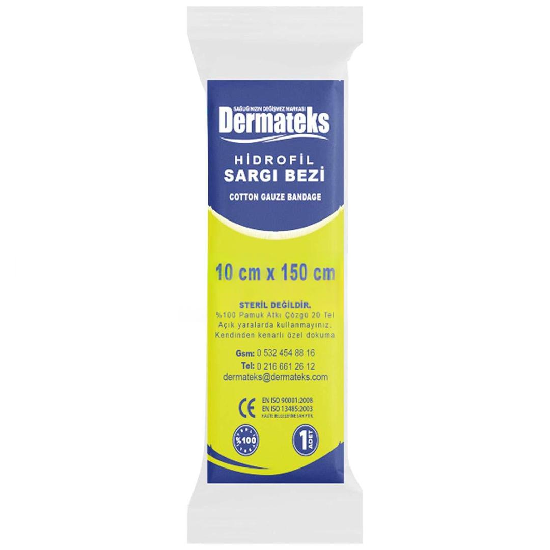 Dermateks Hidrofil Sargı Bezi 10 cm x 1,5 m