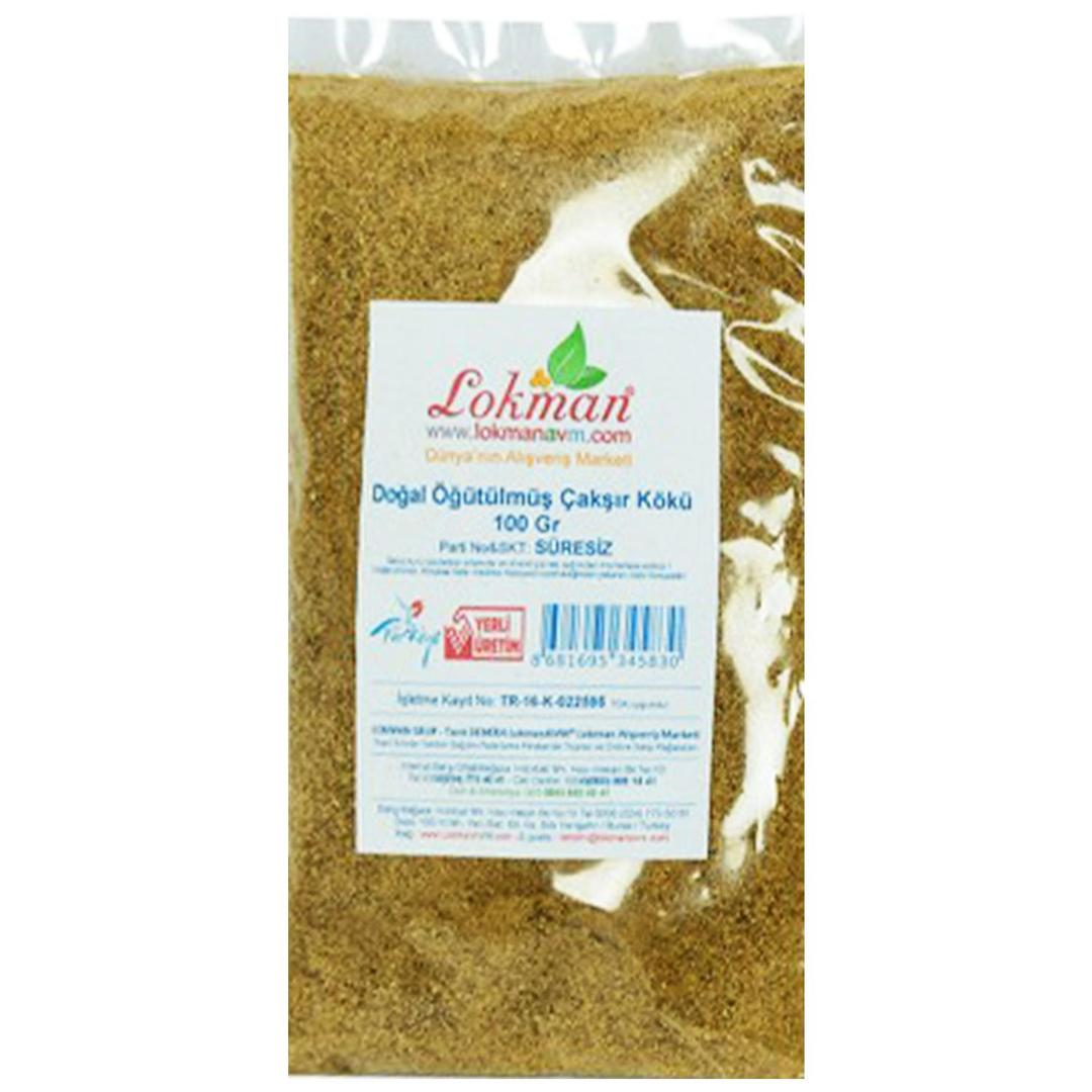 Lokmanavm Doğal Öğütülmüş Çakşır Kökü 100 gr
