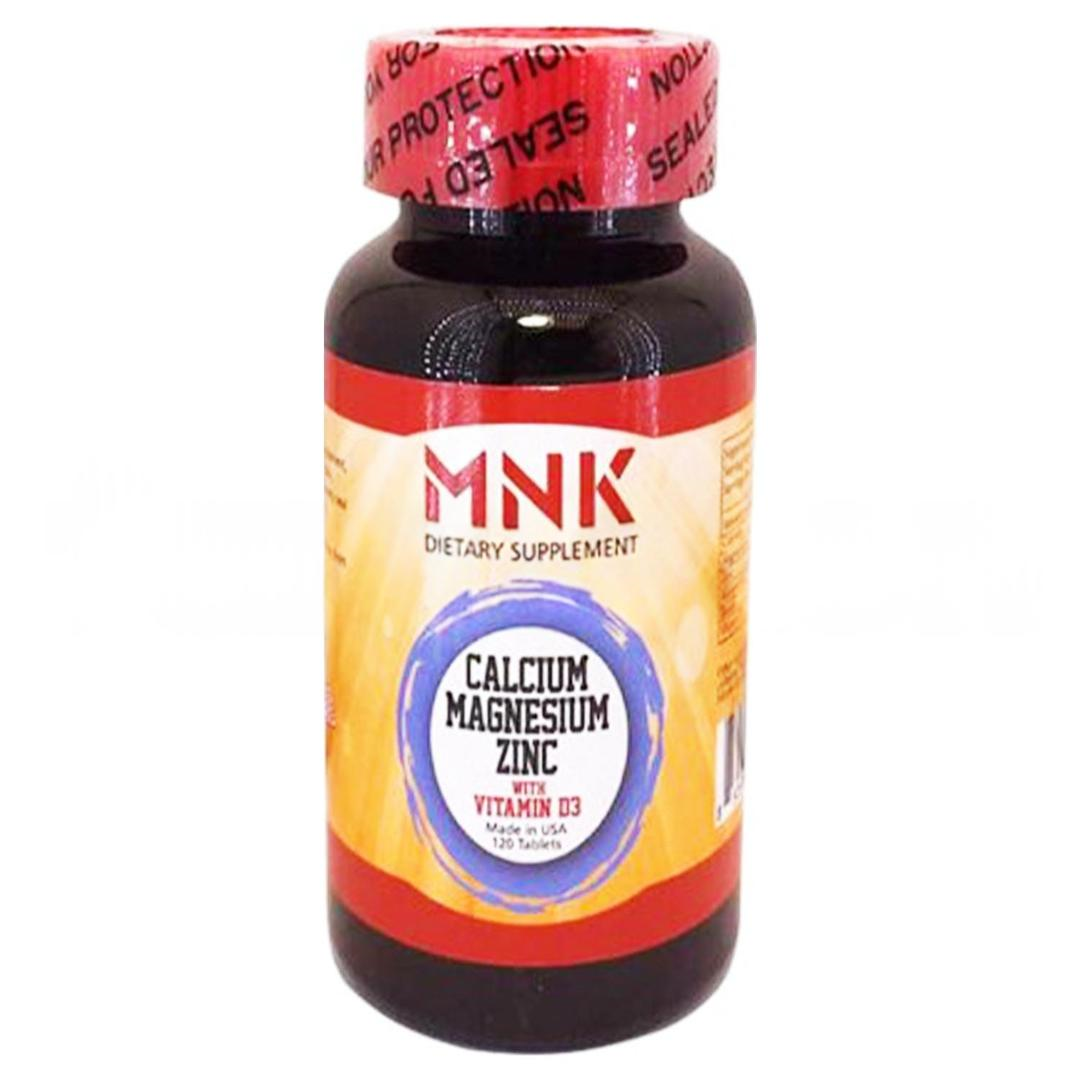 MNK Calcium Magnesium Zinc Vitamin D3 120 Tablet