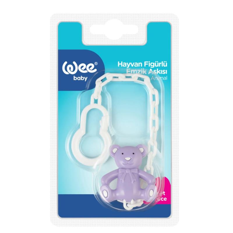 Wee Baby Figürlü Emzik Askısı Pembe