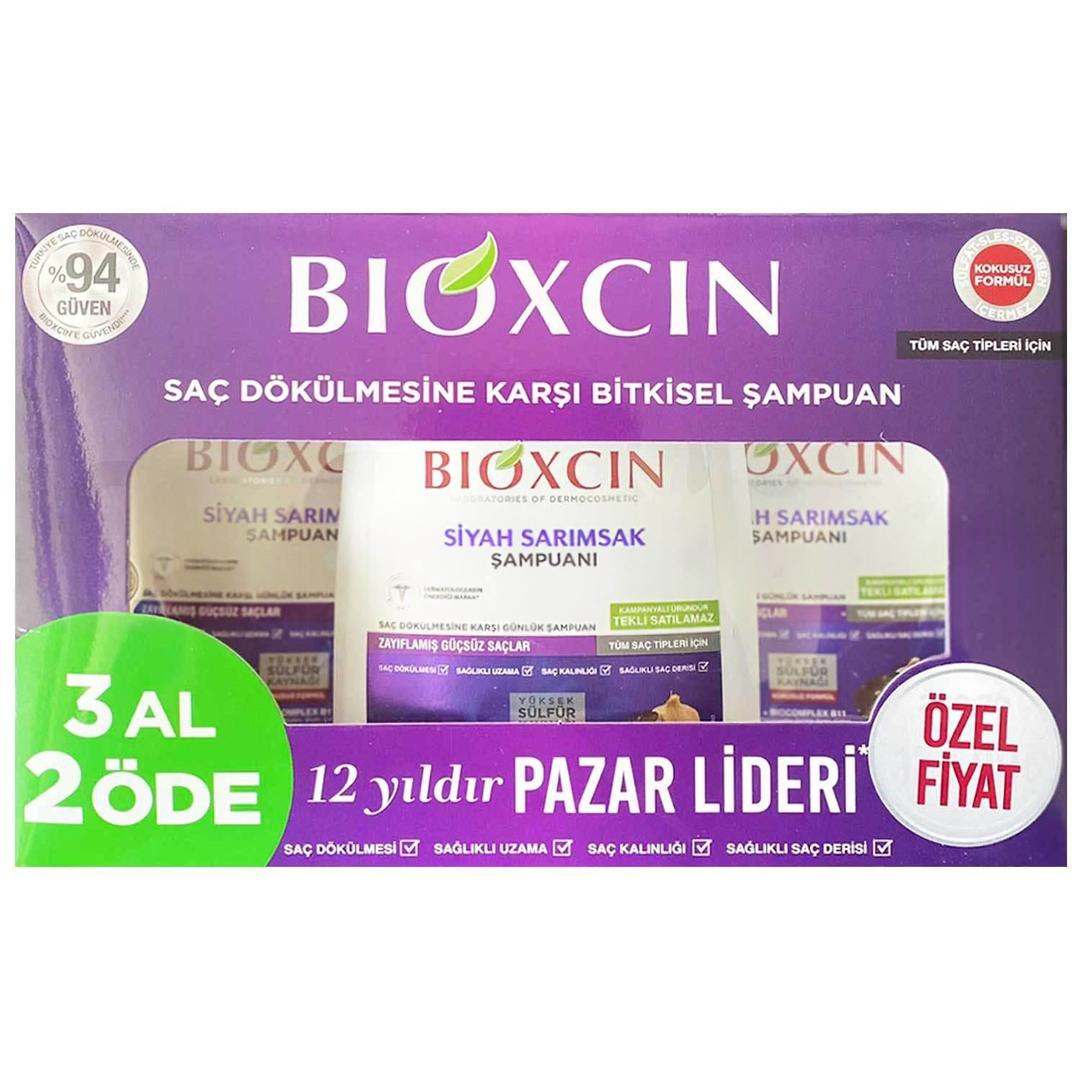 Bioxcin Siyah Sarımsak Şampuanı 300 ml - 3 Al 2 Öde Özel Fiyat Etiketli