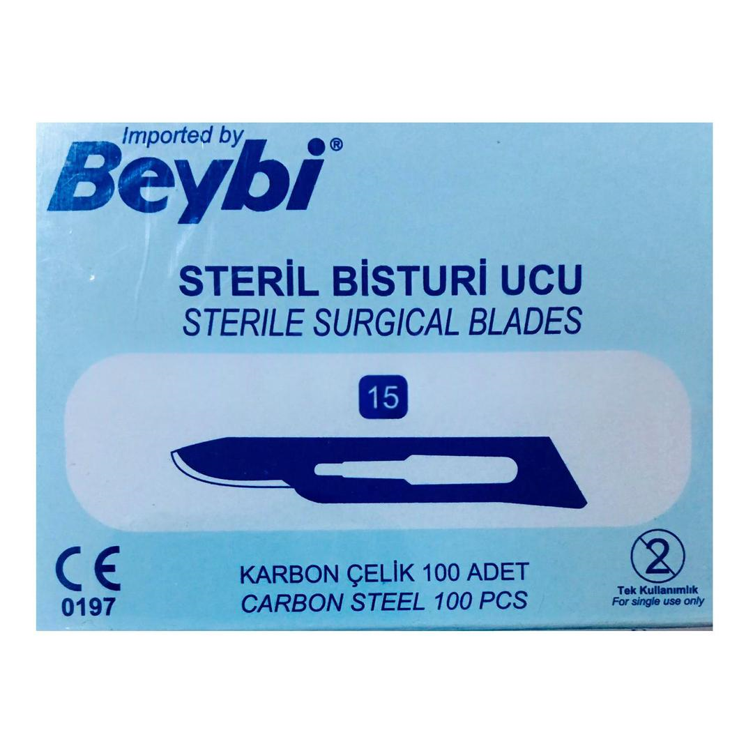 Beybi Steril Bistüri Ucu No: 15 100 Adet