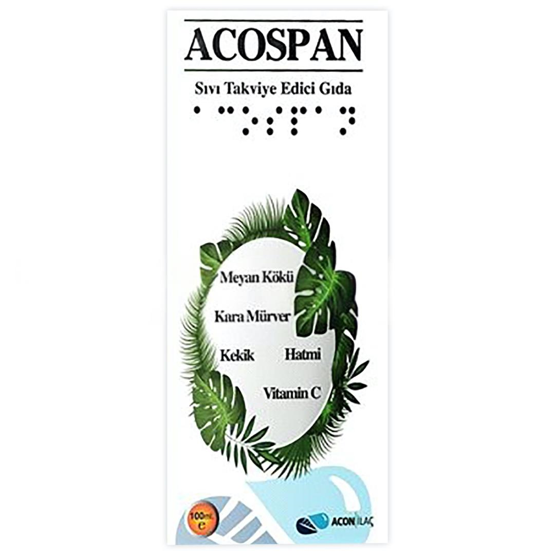 Acospan Öksürük Şurubu 100 ml