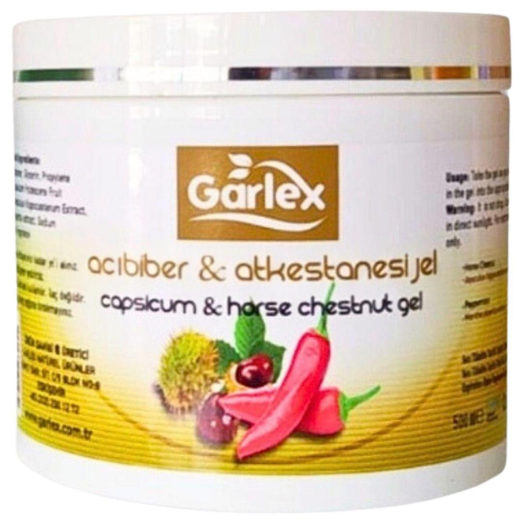 Garlex Acı Biber At Kestanesi Jel Kolay Masaj 500 ml