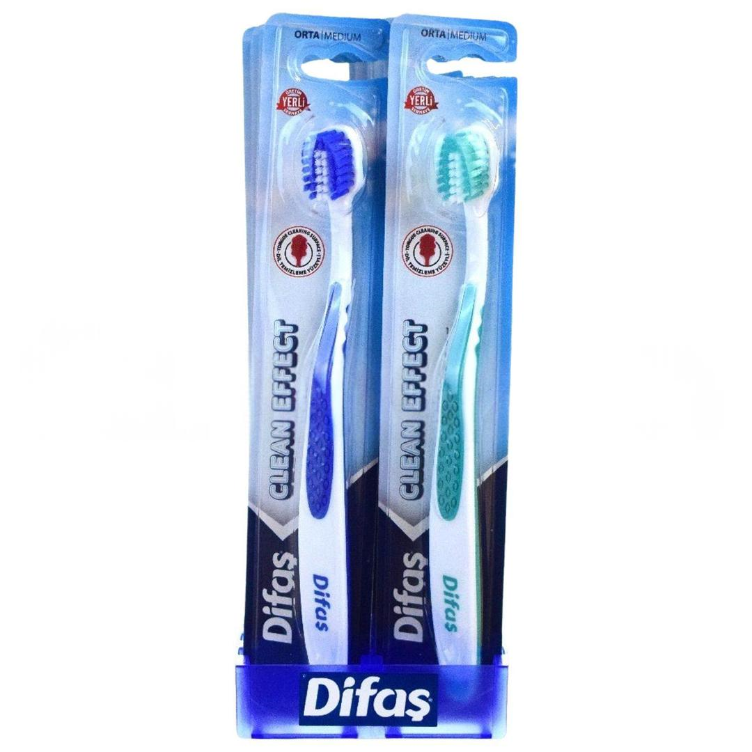 Difaş Clean Effect Diş Fırçası Orta Sert