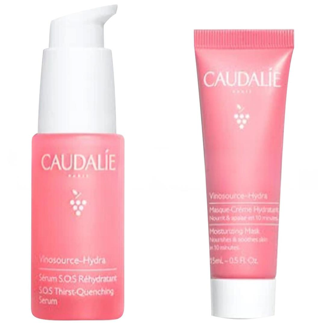Caudalie Vinosource Hydra Set - Serum 30 ml + Nem Maskesi 15 ml