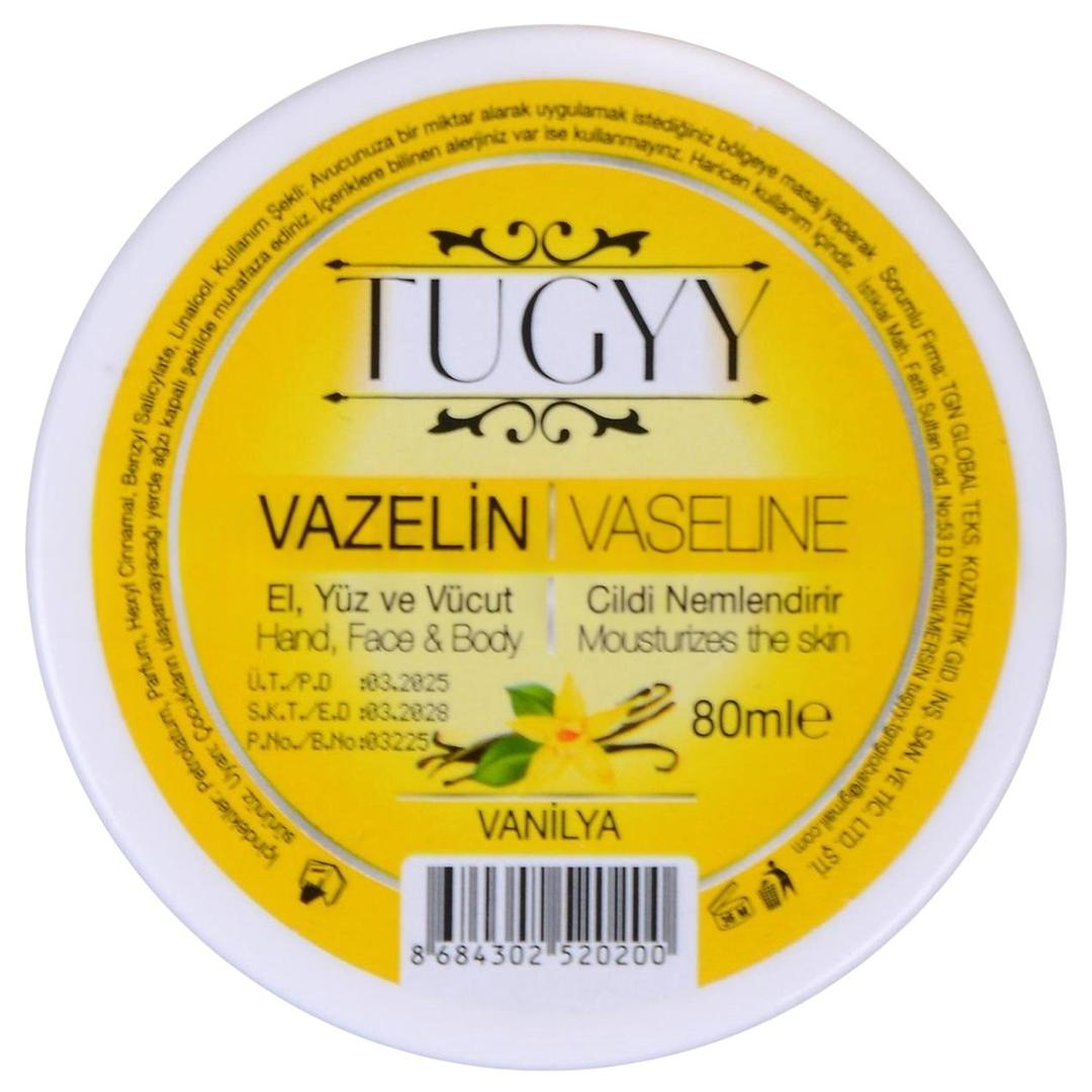 Tugyy Vazelin Vanilya Özlü 80 ml