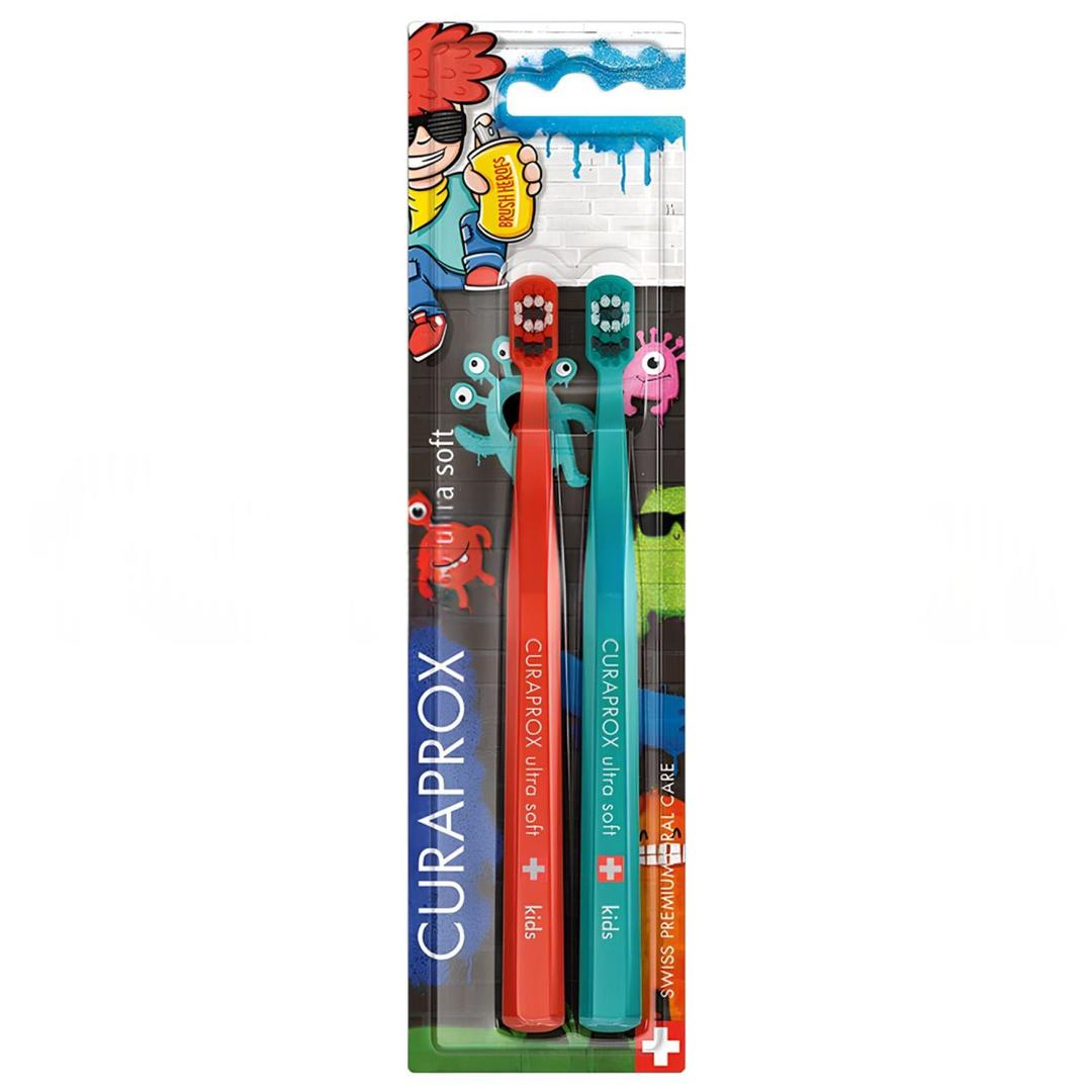 Curaprox Graffiti Kids Ultra Soft 2'li