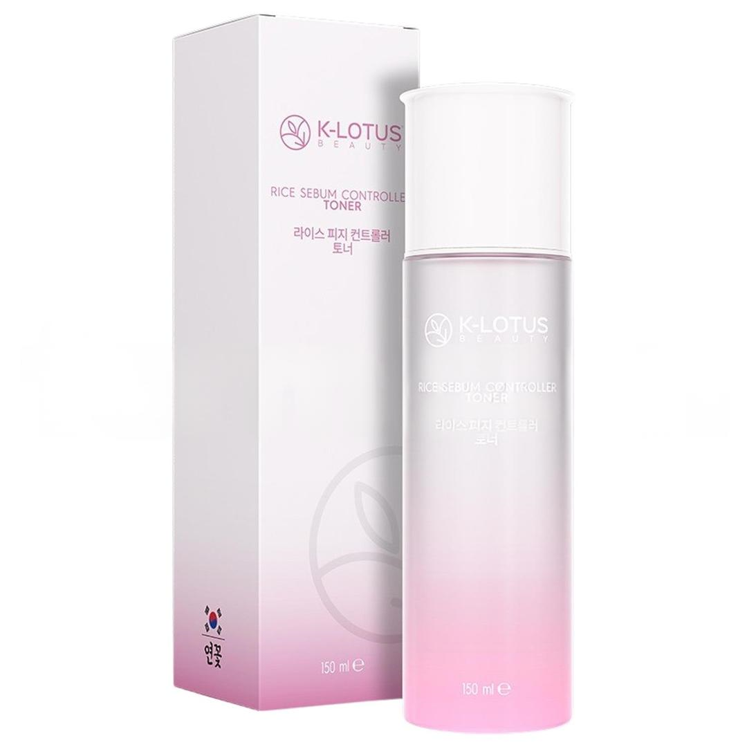 K-Lotus Beauty Sebum Kontrolü Akne ve Komedon Karşıtı Cilt Tonu Eşitleme Etkili Rice Sebum Kontrol Tonik 150 ml