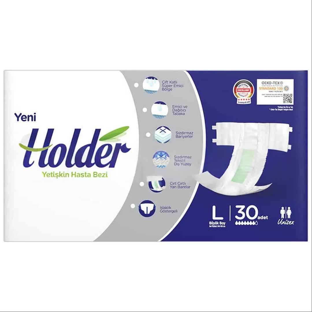 Holder Hasta Bezi Large 30 Adet