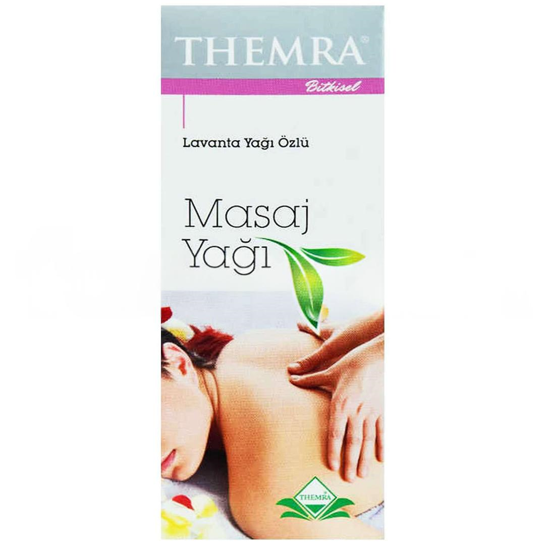 Themra Bitkisel Lavanta Yağı Özlü Masaj Yağı 100 cc