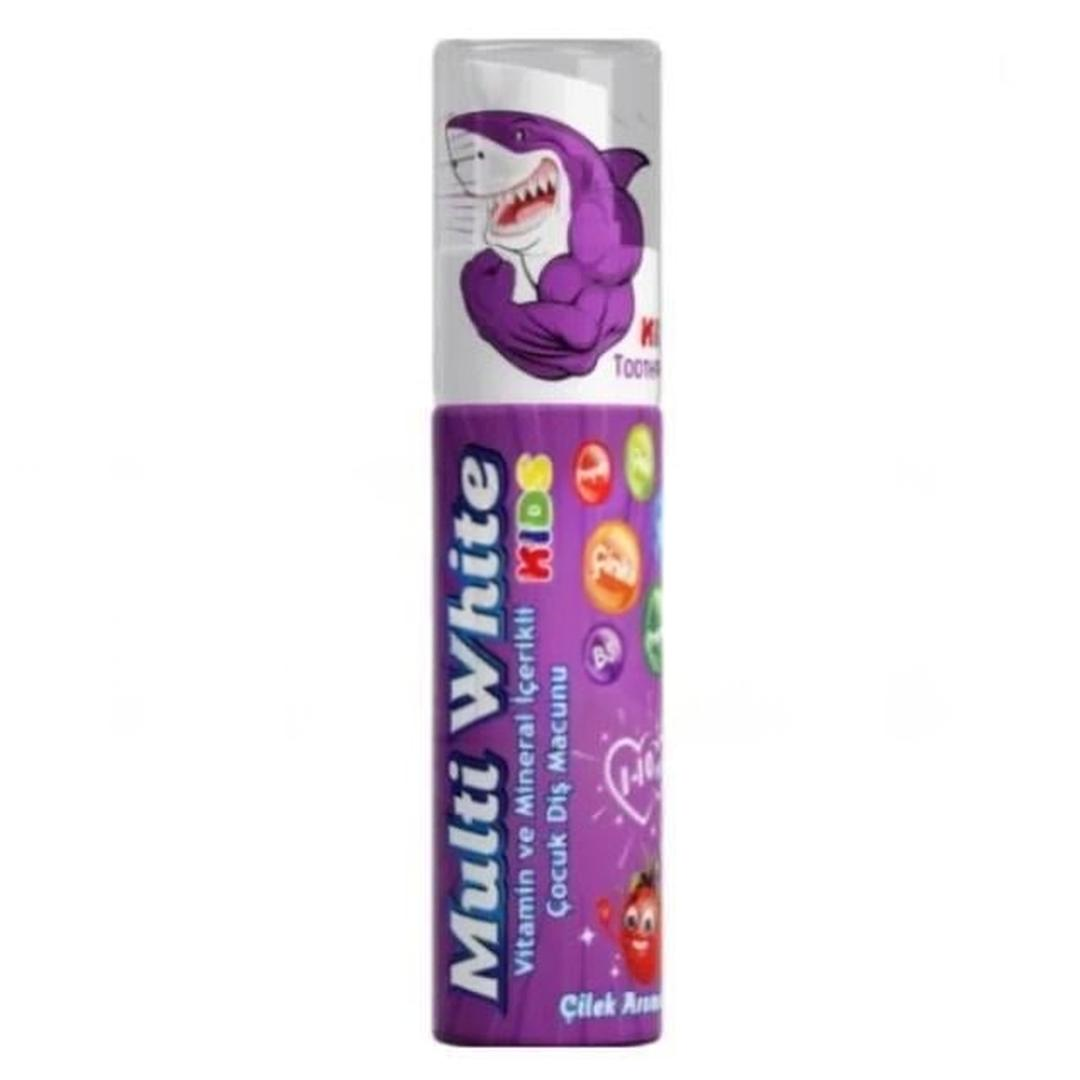 Multi White Diş Macunu Çocuklar İçin Çilek Aromalı 50 ml
