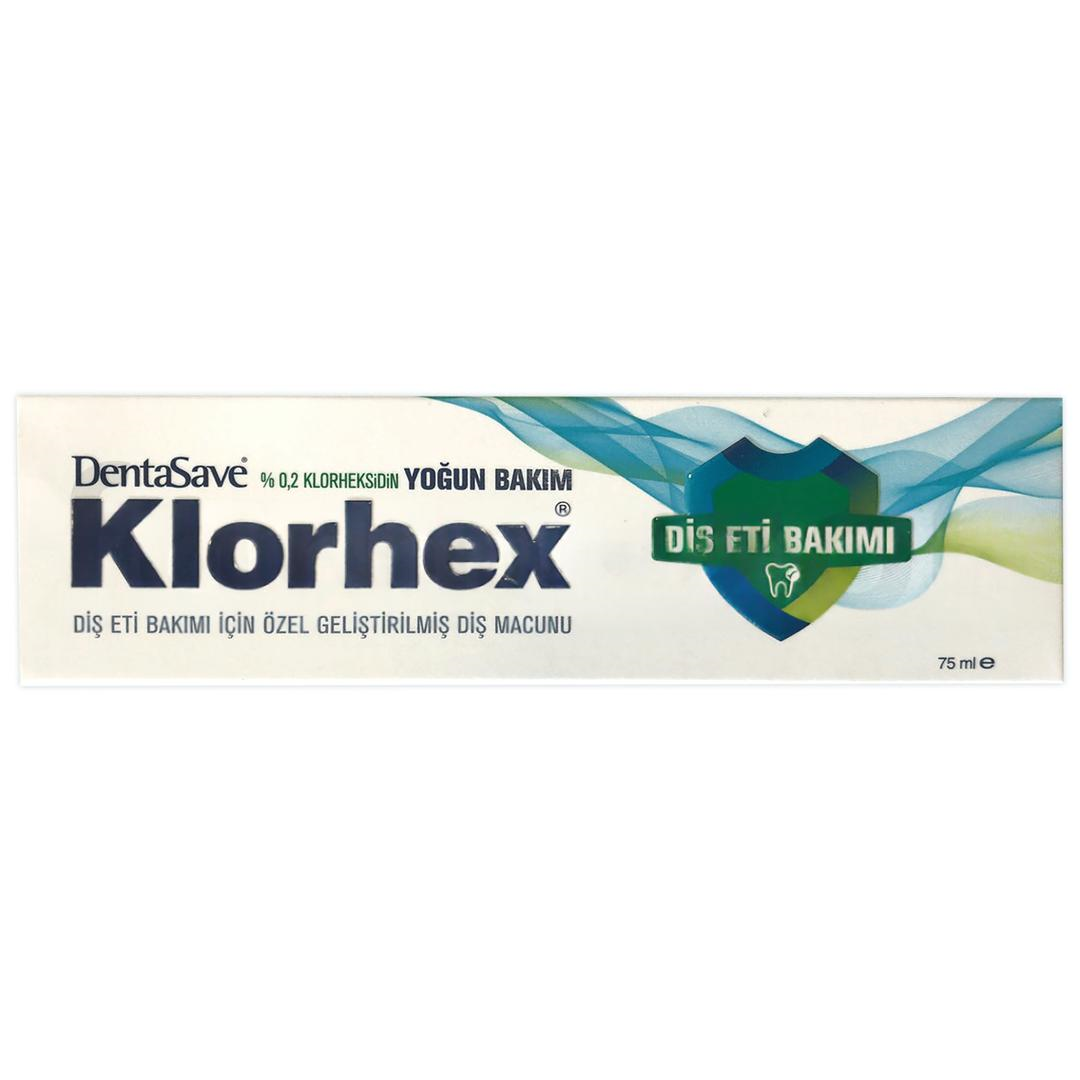 Dentasave Klorhex Diş Macunu 75 ml - %0,2 Yoğun Bakım & Diş Eti Bakımı