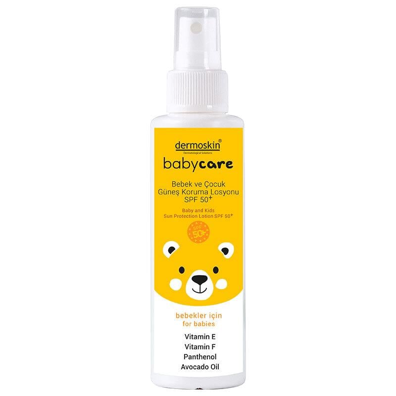 Dermoskin Babycare Bebek ve Çocuk Güneş Koruma Losyonu Spf50+ 100 ml