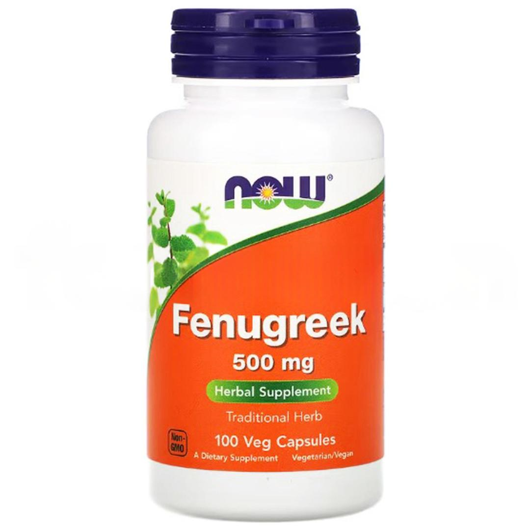 Now Foods Fenugreek 500 mg 100 Veg Capsules - İthal