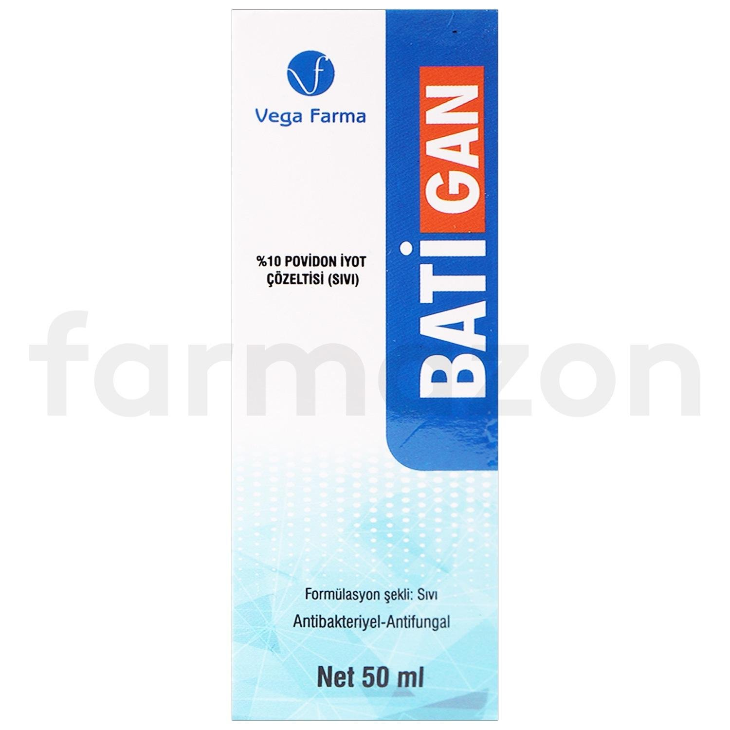 BATIGAN POVIDON IYOT 50 ML COZELTI