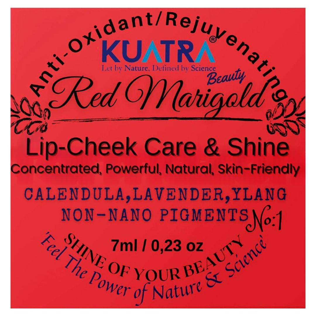 Kuatra Red Marigold Nemlendirici Antioksidan Işıltı Veren Balm 7 ml