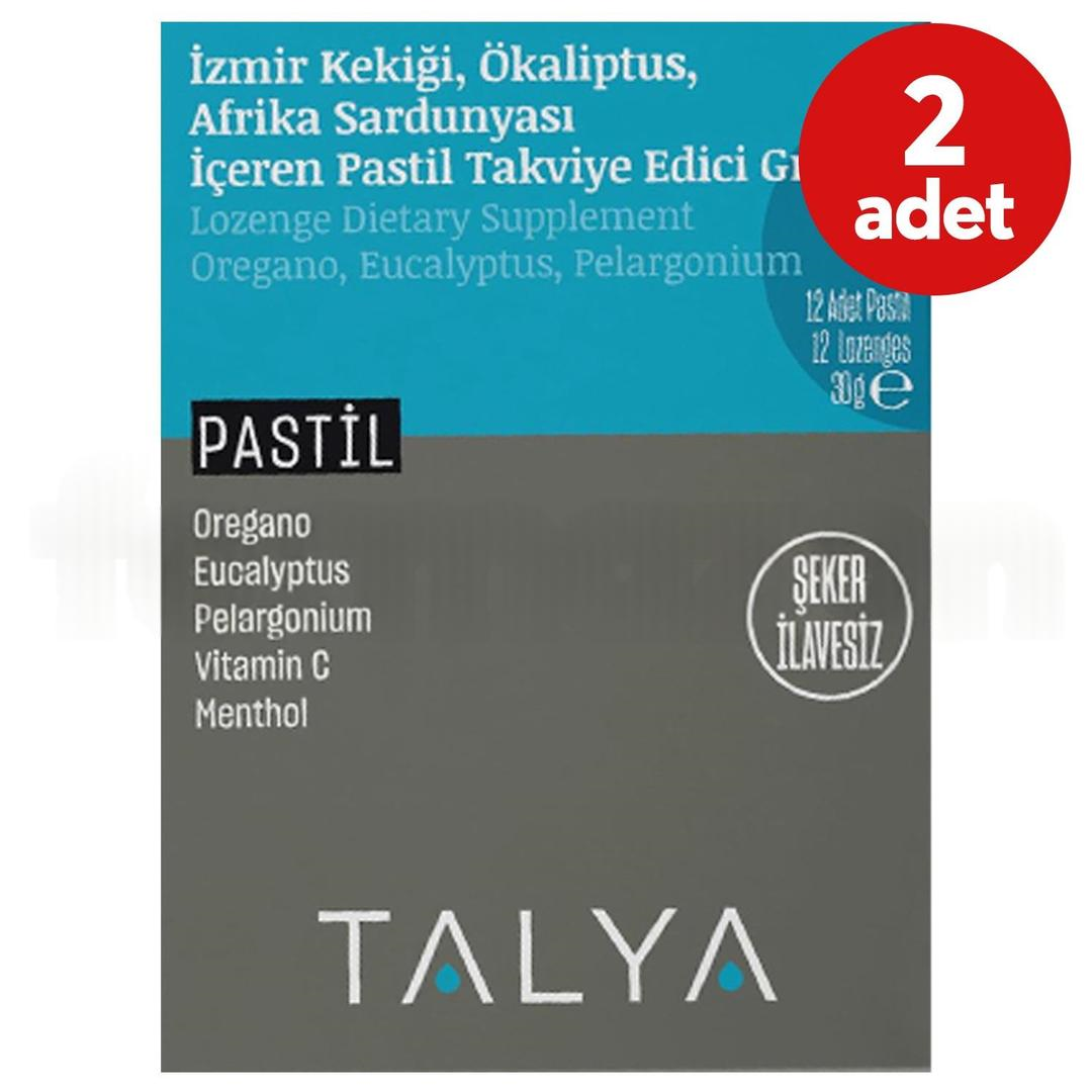 Talya Kekik Okaliptus Sardunya Pastil 12'li