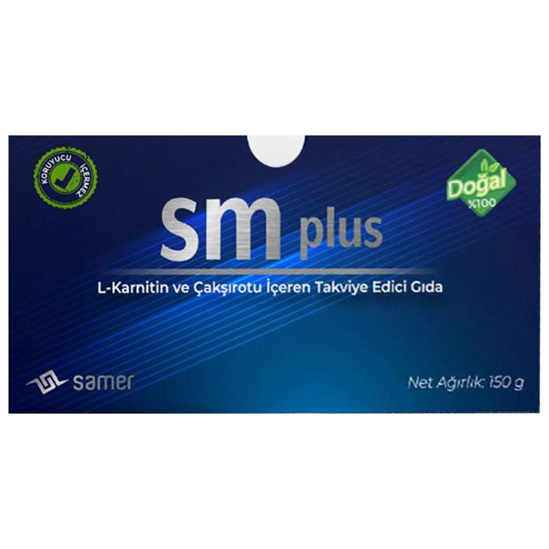 SM Plus L-Carnitin ve Çakşırotu İçeren Takviye Edici Gıda 30 Saşe