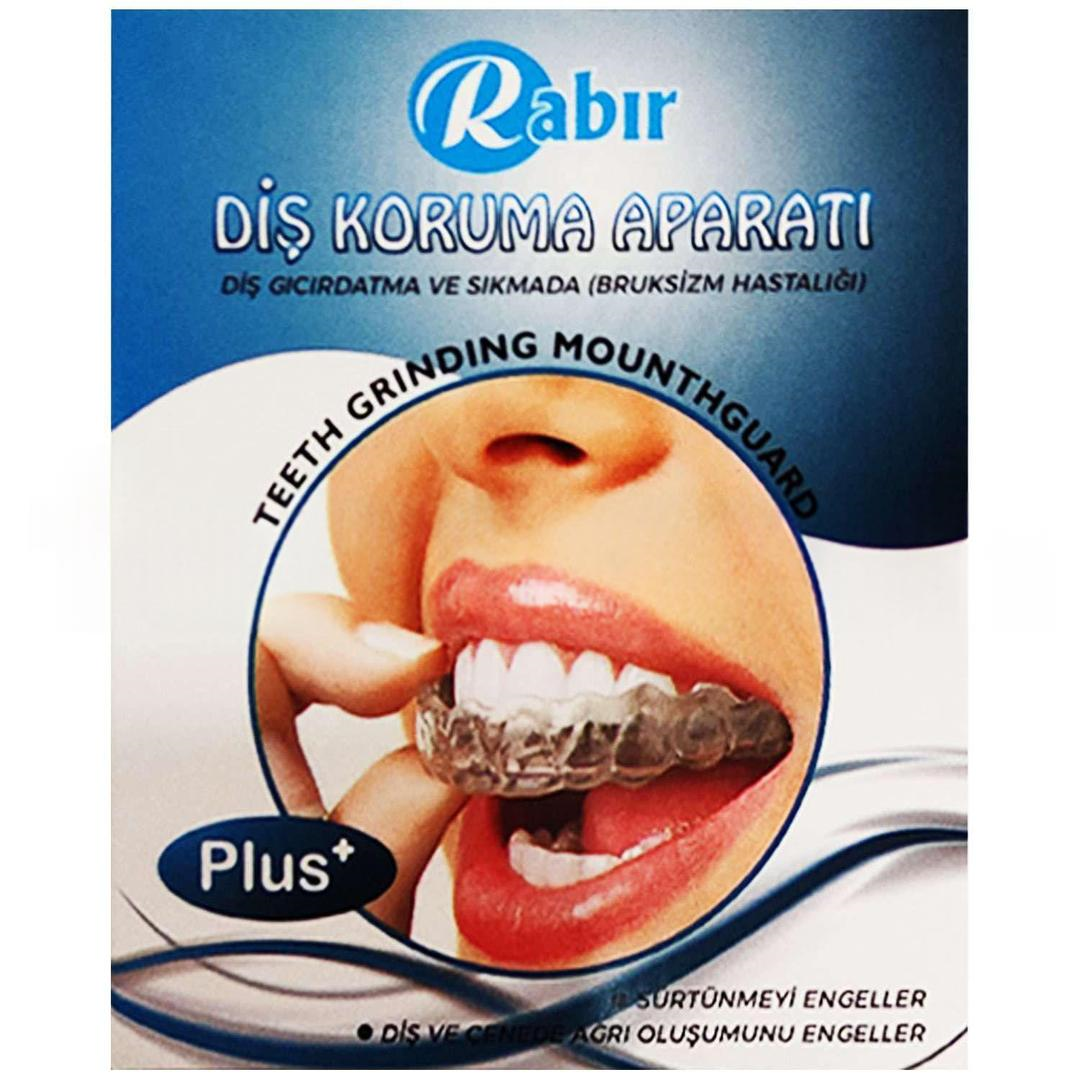 Rabır Plus Gece Plağı Diş Gıcırdatma Aparatı + Saklama Kutusu