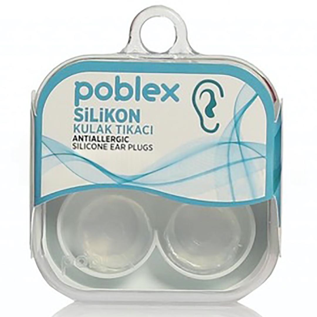 Poblex Silikon Kulak Tıkacı 2'li