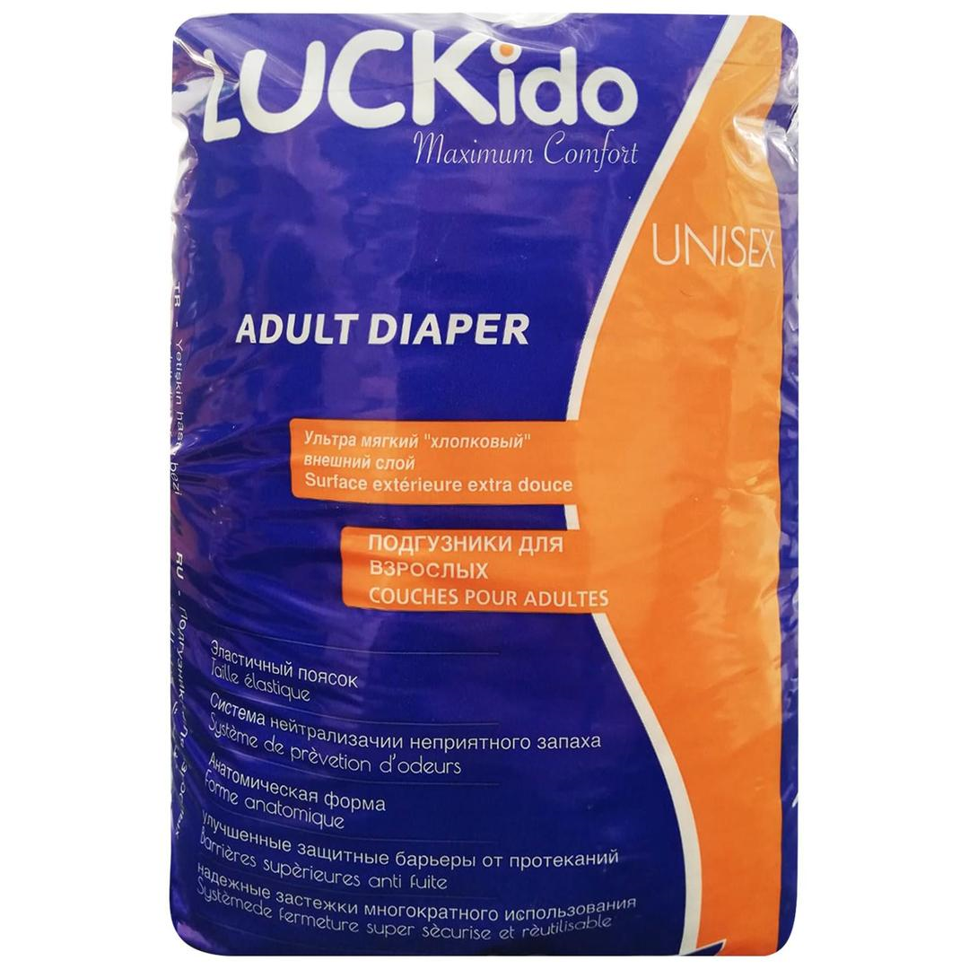 Luckido Belbantlı Hasta Altı Bezi Large 7'li