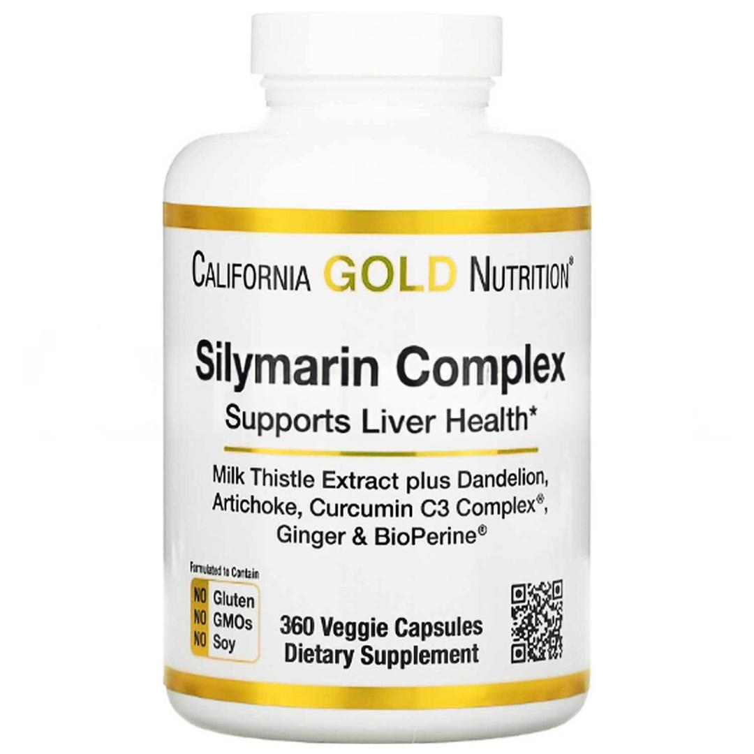 California Gold Nutrition Silymarin Complex 360 Veggie Kapsül - İthal