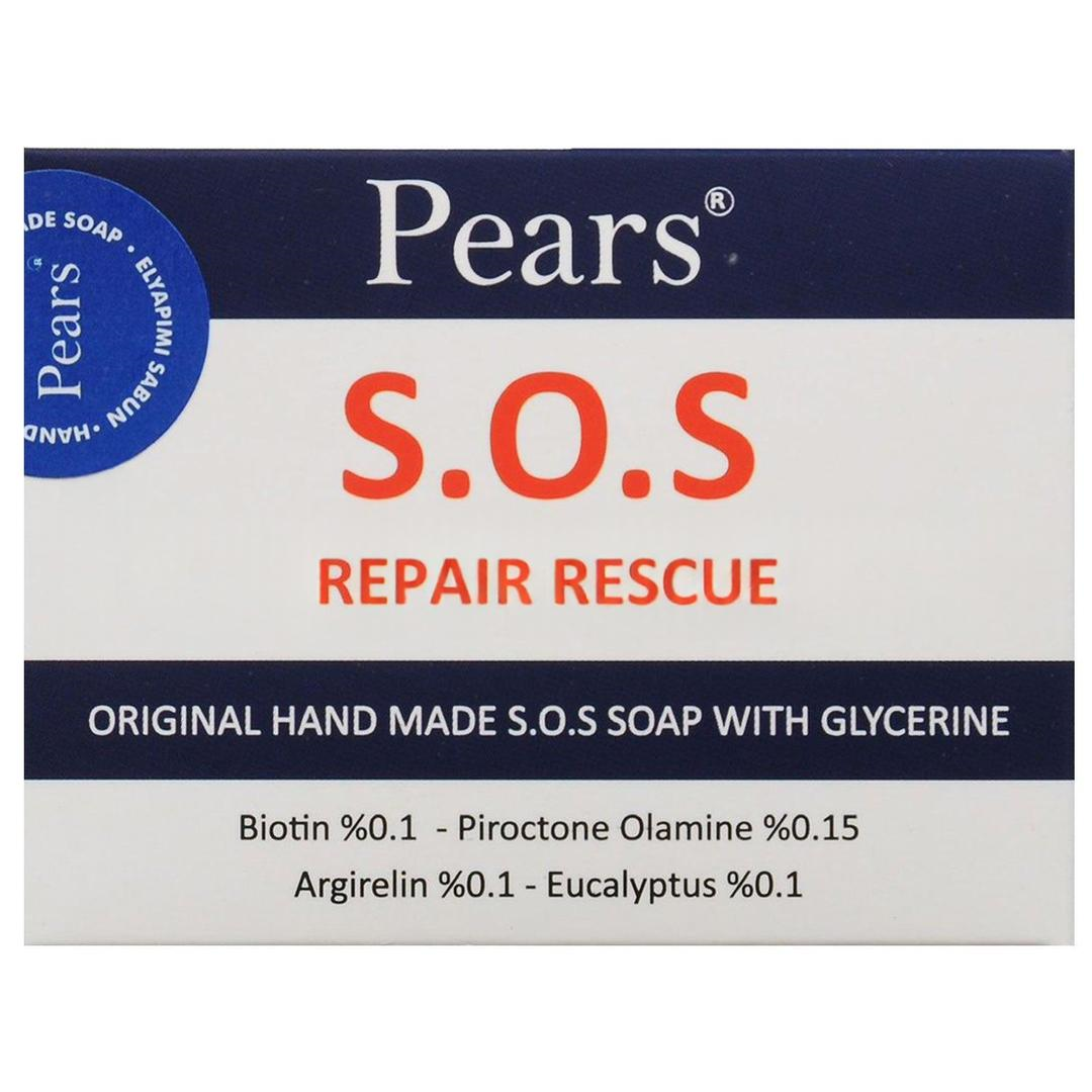 Pears S.O.S Cilt Onarım Sabunu Dermatit Kızarıklık Pullanma Kaşıntı Karşıtı 120 gr