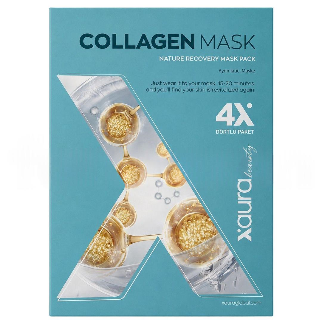 Xaura Collagen Mask 4'lü