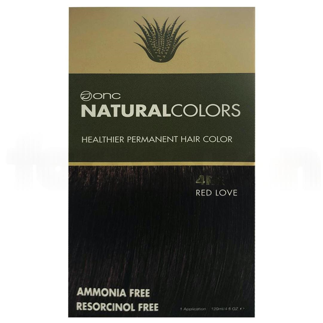 Organic Natural Colors Saç Boyası 4RR - Koyu Kızıl