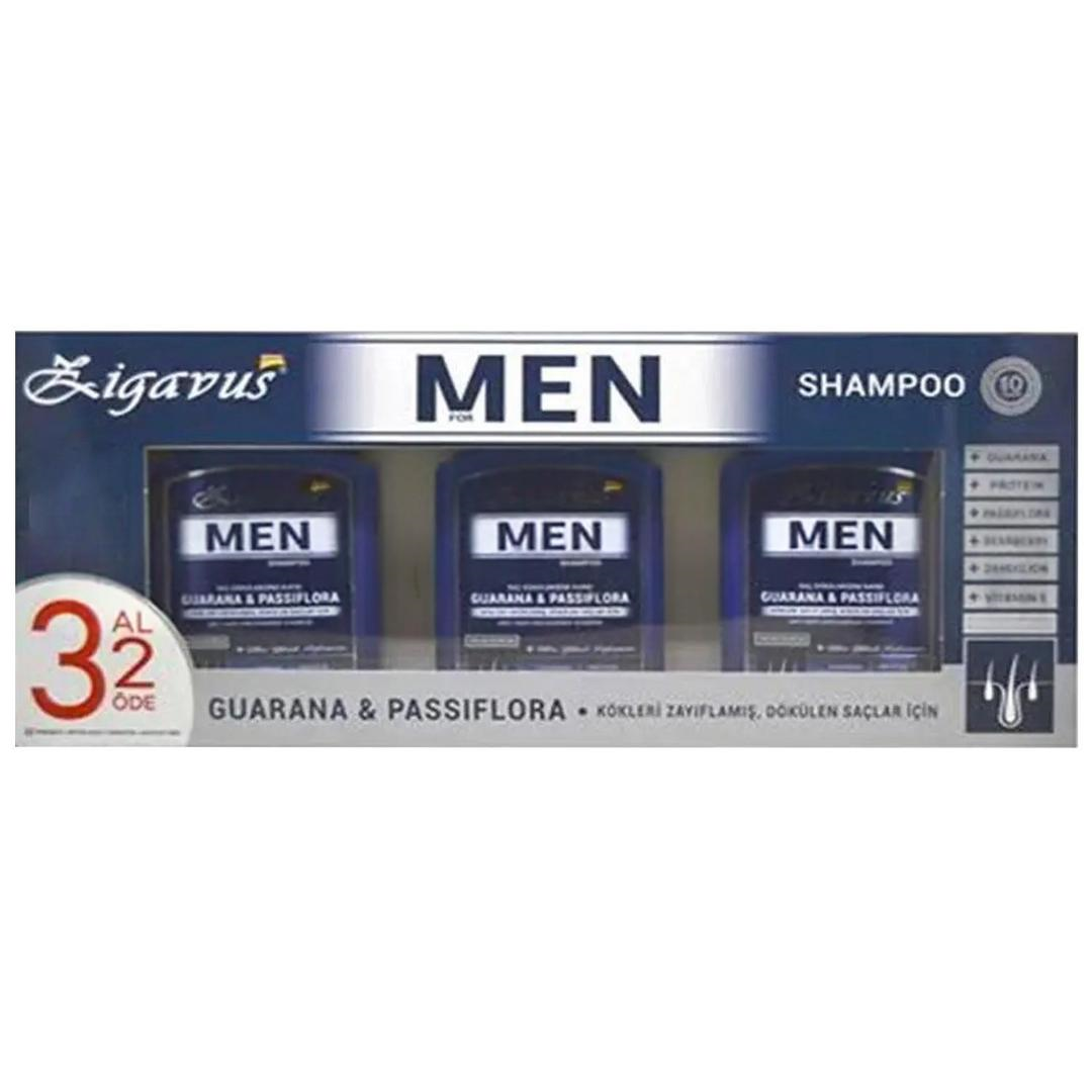 Zigavus Men Şampuan 300 ml - 3 Al 2 Öde
