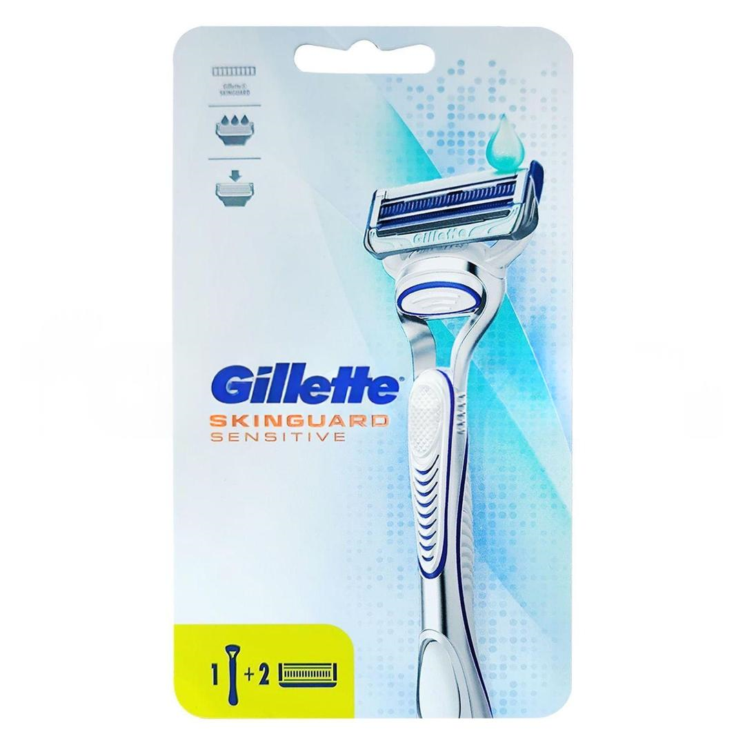 Gillette Skinkuard Sensitive Tıraş Makinesi + 2 Yedek