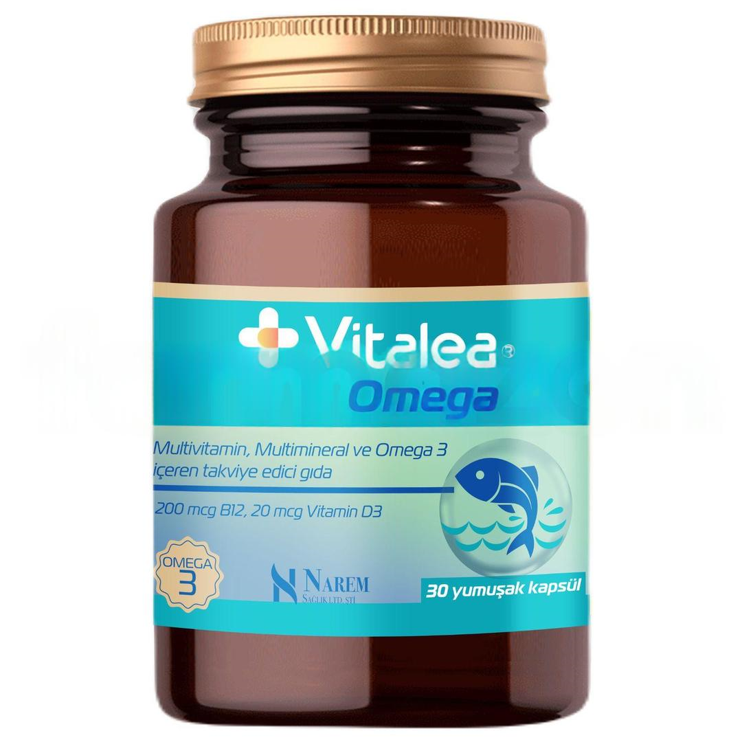 Vitalea Omega 30 Yumuşak Kapsül