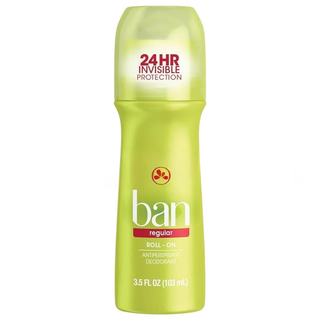 Ban Antiperspirant Deo Regular Roll-On 3.5 oz 103 ml