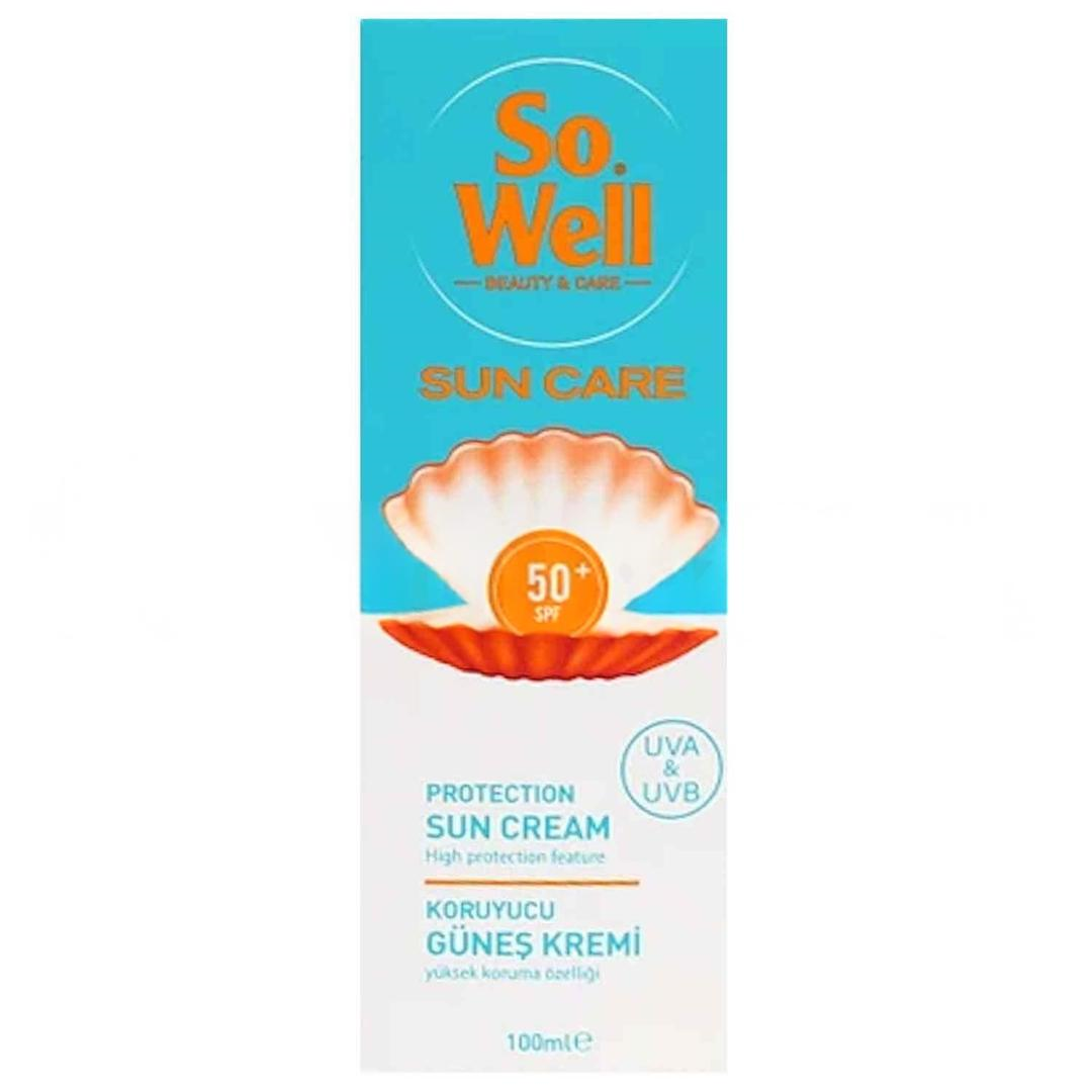 So Well Sun Care Protection Güneş Kremi SPF50+ 100 ml - Eski Ambalaj