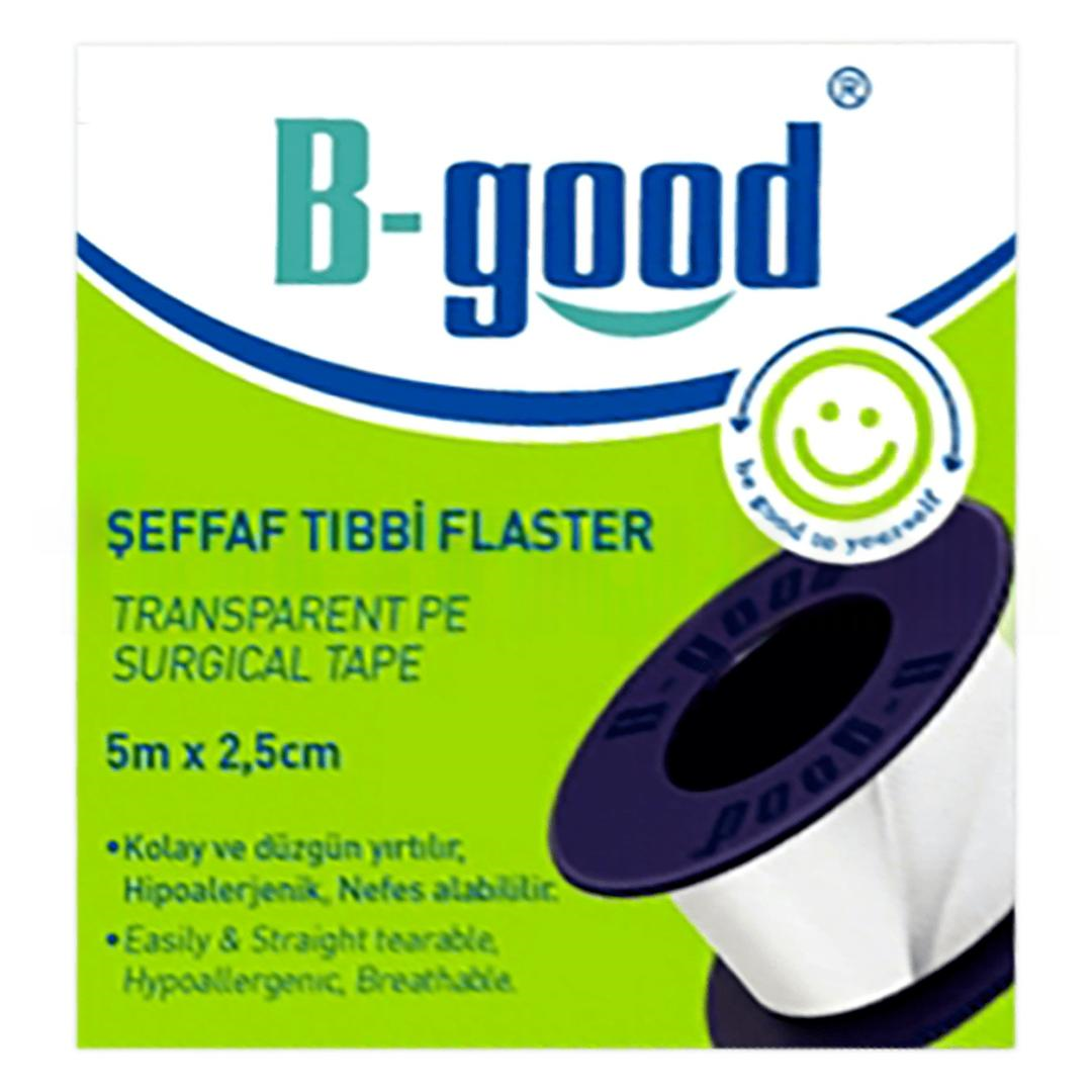 B-Good Şeffaf Flaster 5 m x 2.5 cm