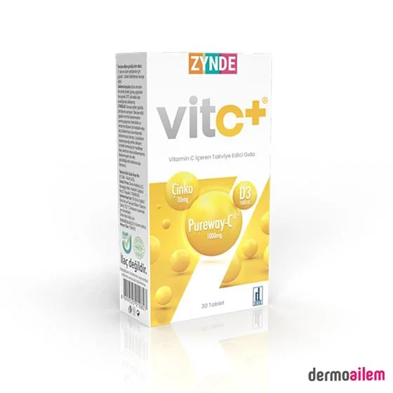 ZYNDE VIT C TAB TAK EDC GIDA 200 ML