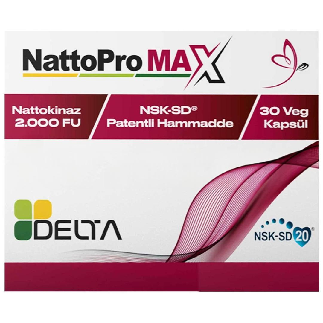 Delta Nattopromax 30 Vegan Kapsül