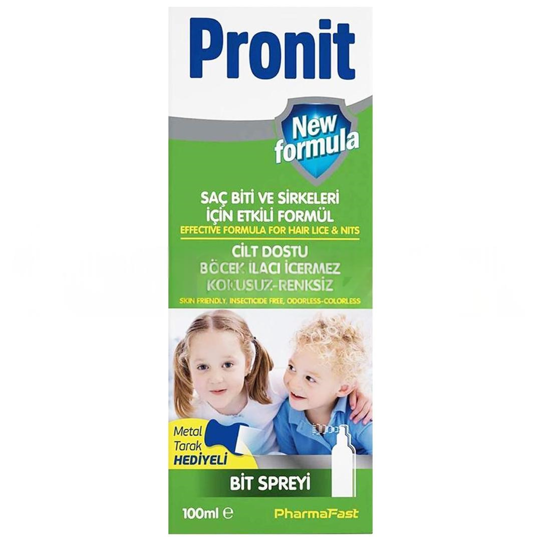 Pronit Bit Spreyi 100 ml + Metal Tarak Hediyeli