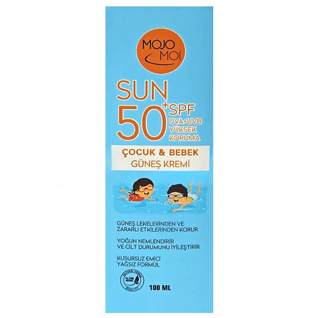 Mojomoi SPF50+ Çocuk Güneş Kremi 100 ml