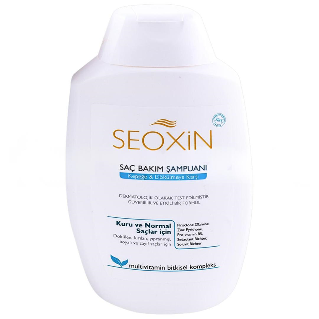 Seoxin Kuru ve Normal Saçlar için Kepeğe ve Dökülmeye Karşı Şampuan 300 ml