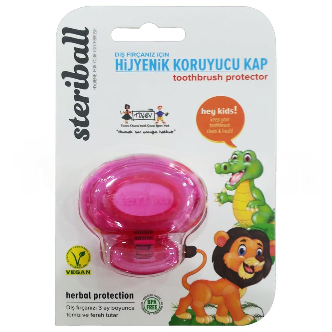 Steriball Diş Fırçası Koruma Kabı - Aslan