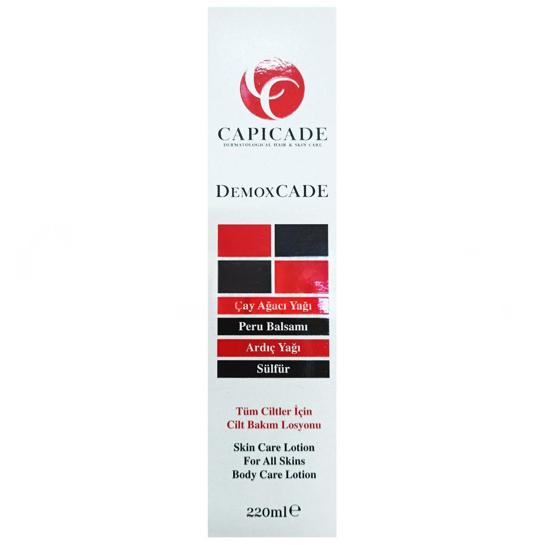 Capicade Demoxcade Vücut Losyonu 220 ml - Eski Ambalaj