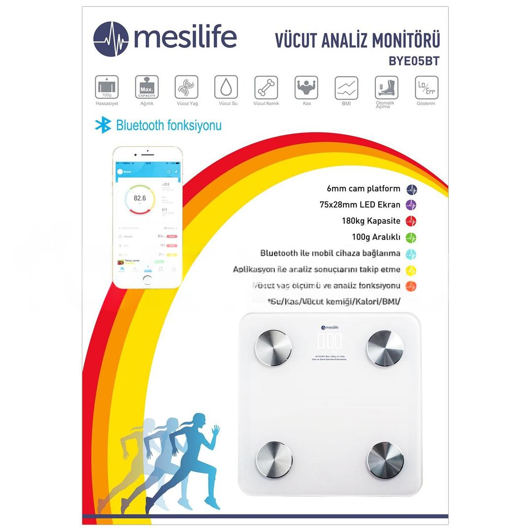 Mesilife M7BYE05BT Vücut Analiz Baskülü