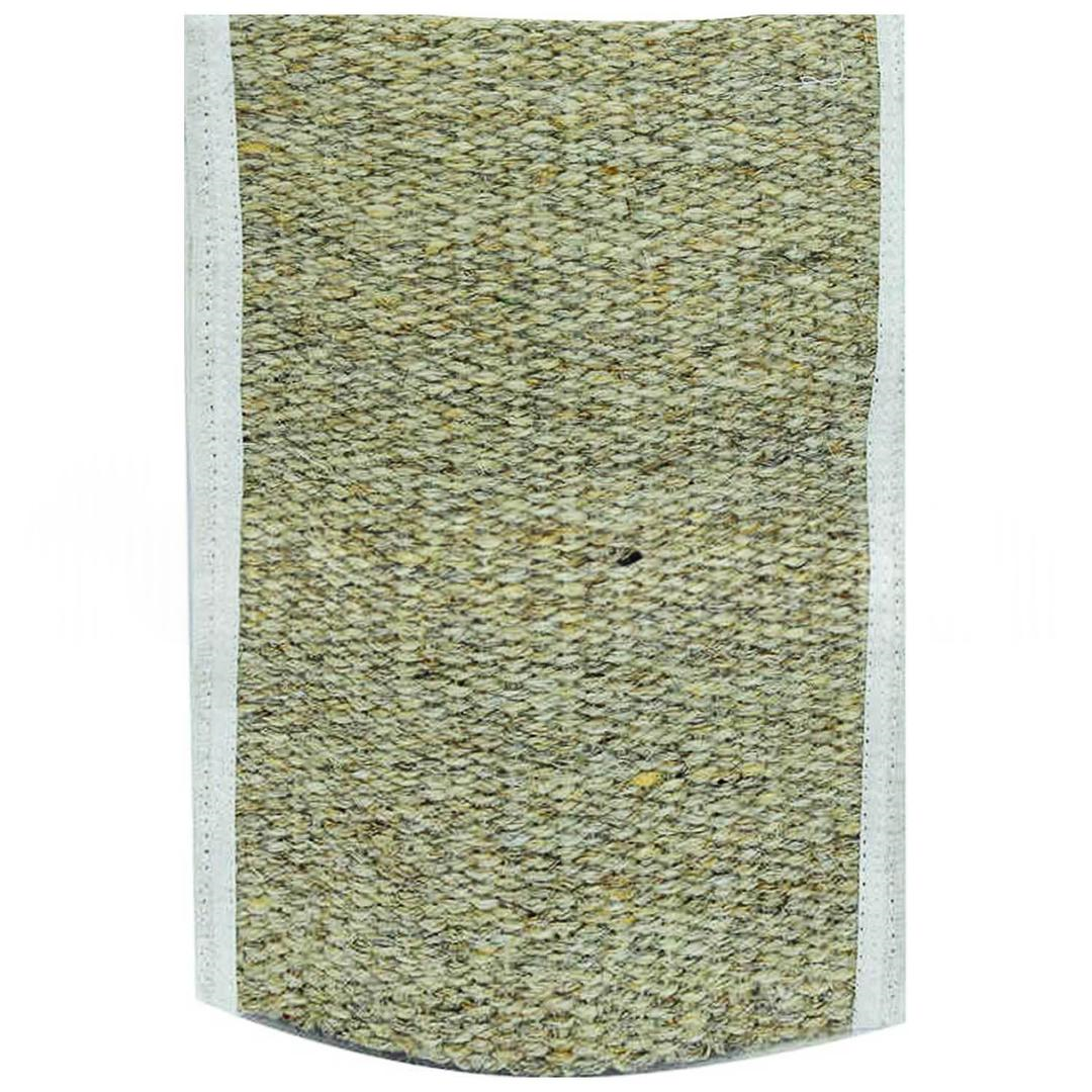 Lokmanavm Doğal Keçi Kılı El Geçmeli Sırt Ve Vücut Kesesi Bej 26 x 18 cm