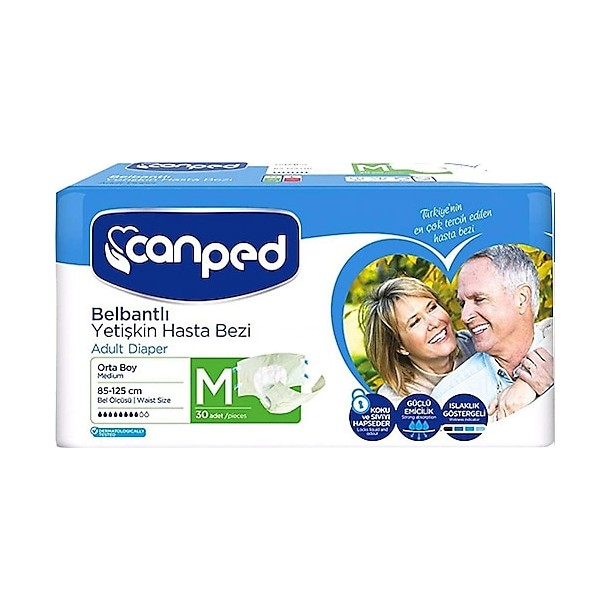 Canped Hasta Bezi Medium 30'Lu Paket