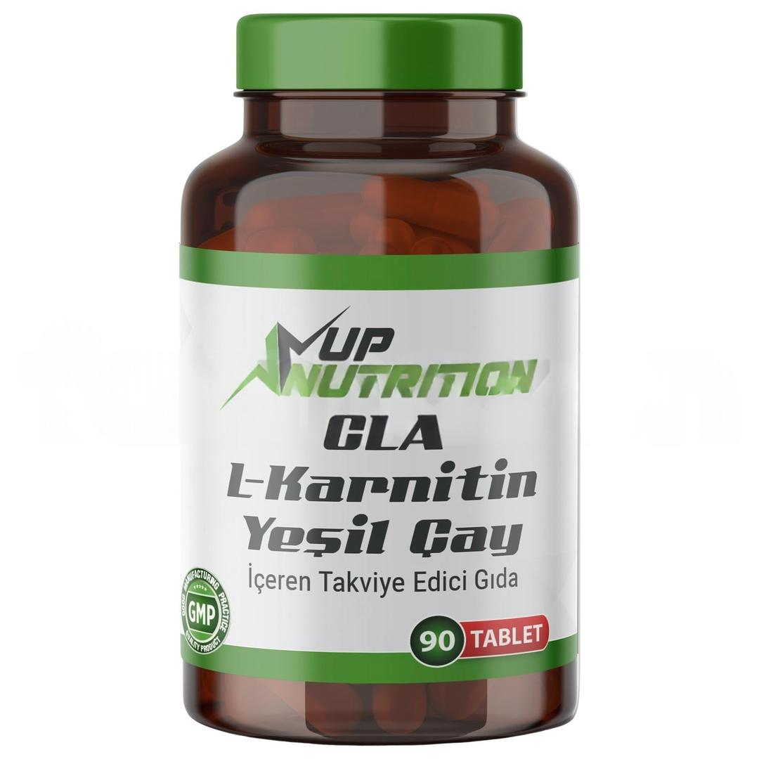 Up Nutrition Cla Yeşilçay L-Karnitin Krom Pikolinat 90 Tablet
